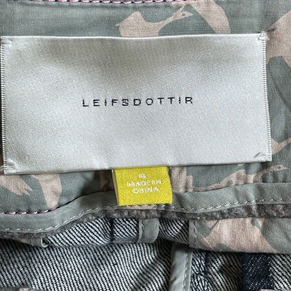 Anthro Leifsdottir Indigo Denim Ruffle Skirt Sz 6 - Picture 4 of 9